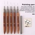 thumbnail image 1 of durable nail brush nail dust brush soft bristles compact size easy manicure art makeup application, 1 of 6