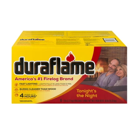 duraflame 6lb 4-hr Firelogs - 6 pk