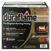 duraflame® Firelogs, Brighter Burning, Gold, Box, 4.5 LB