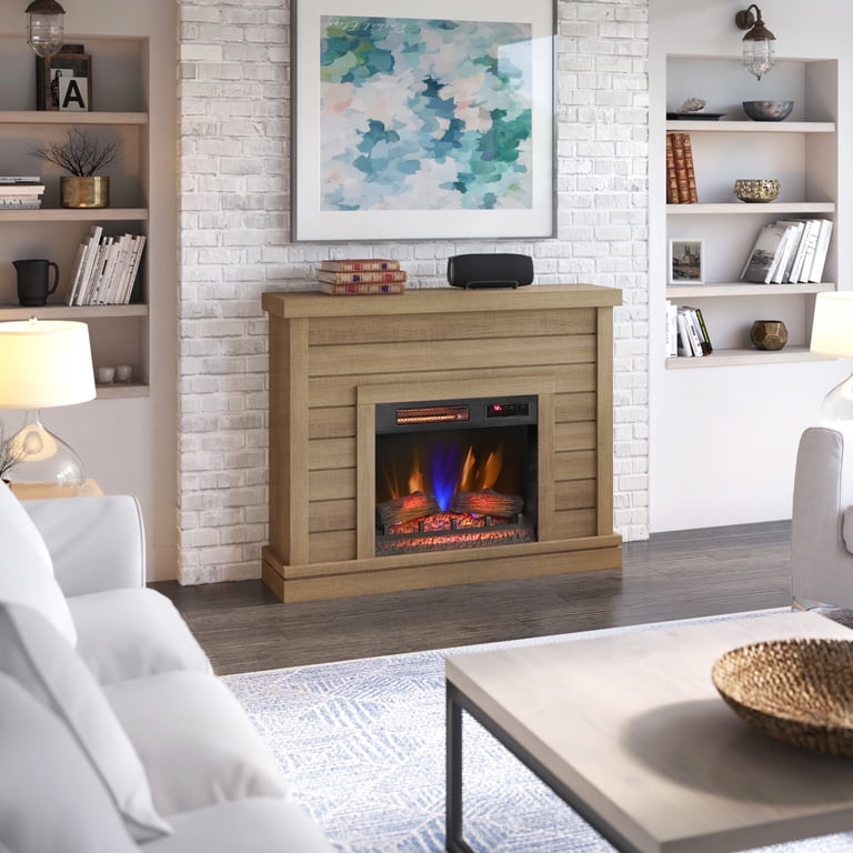 Fireplace Heater Duraflame 24 Inch Infrared Fireplace Mantel 