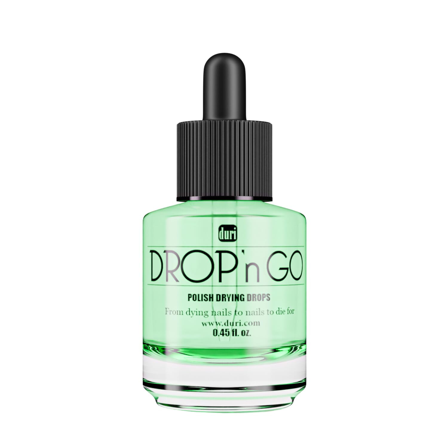 duri Drop'n Go Quick Dry Nail Drops Fast Drying Drops for Long Lasting Nail Polish 0.45 fl. oz