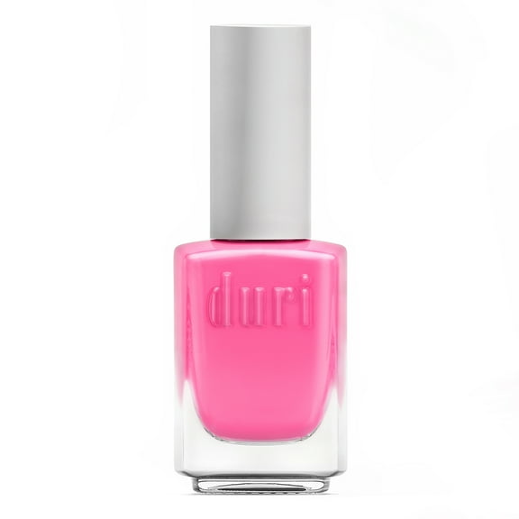 Duri Cosmetics 792 Flamingo Frose Neon Pink Semi-Matte Full-Coverage Nail Polish, 0.45 fl. oz.