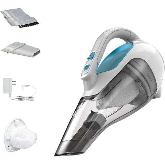 dustbuster Cordless Handheld Vacuum, Portable Vacuum for Car and Home Rechargeable, Powerful Suction, Wide Mouth (HHVI315JO42)