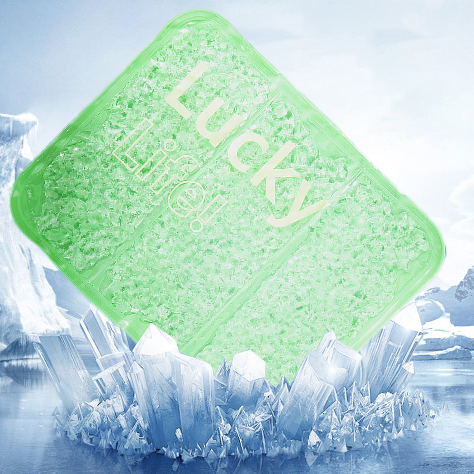 dwsnxt Black PVC+Gels Summer Cool Seat Cushion Large Bead Design for