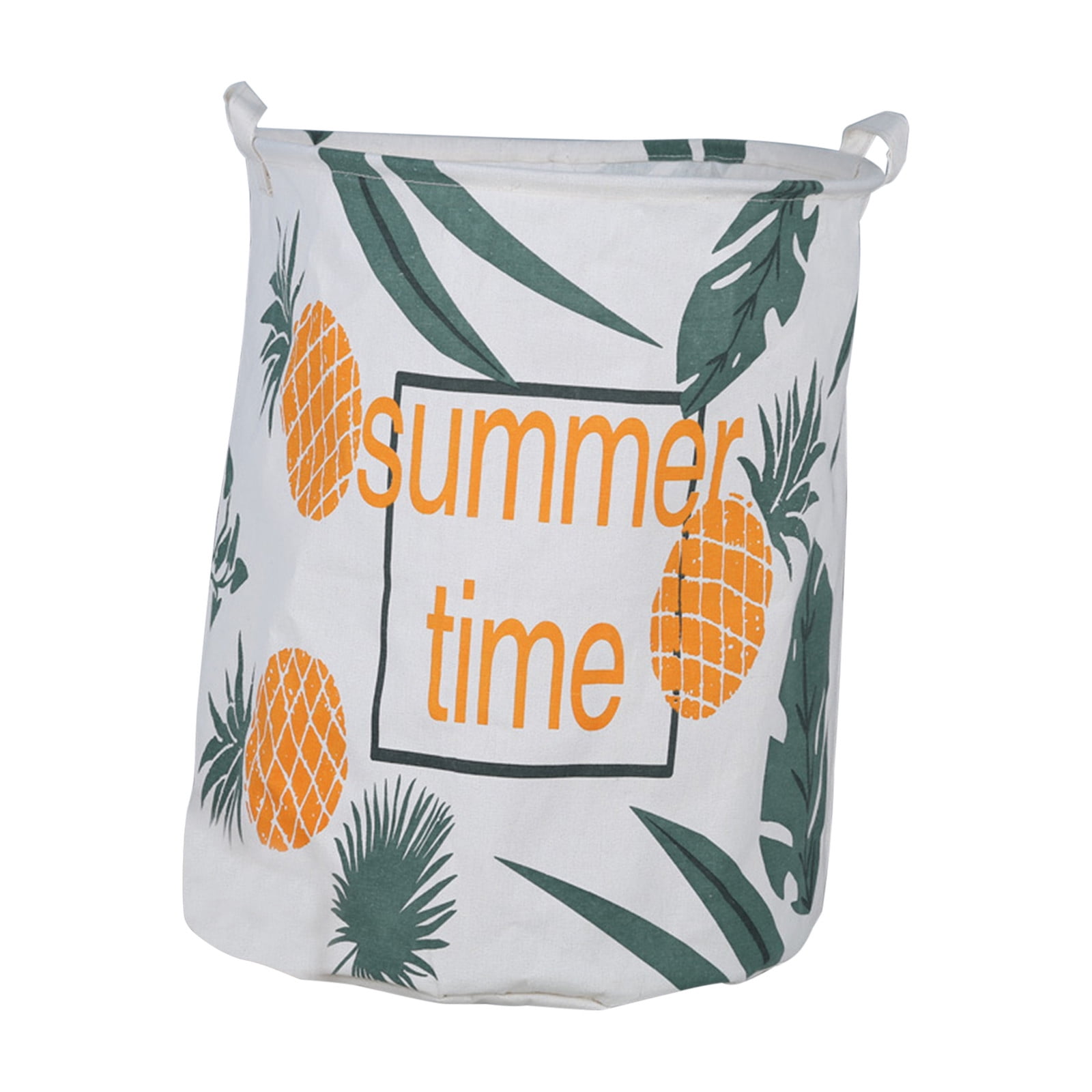 dwsnxt Collapsible Floral Printing Laundry Basket for Baby Girls, Kids