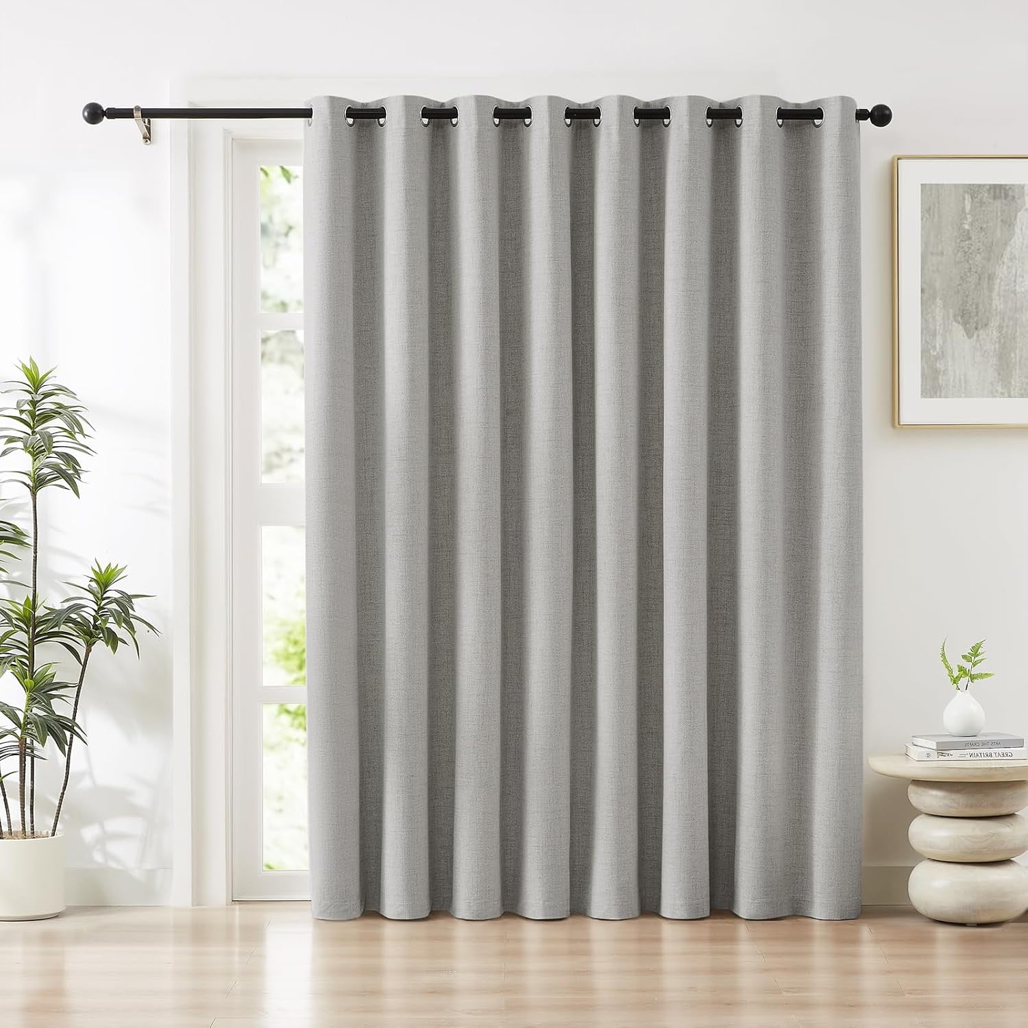 dxynlzq DXQPIOA Blackout Curtains 96 Inches Long Thermal Insulated