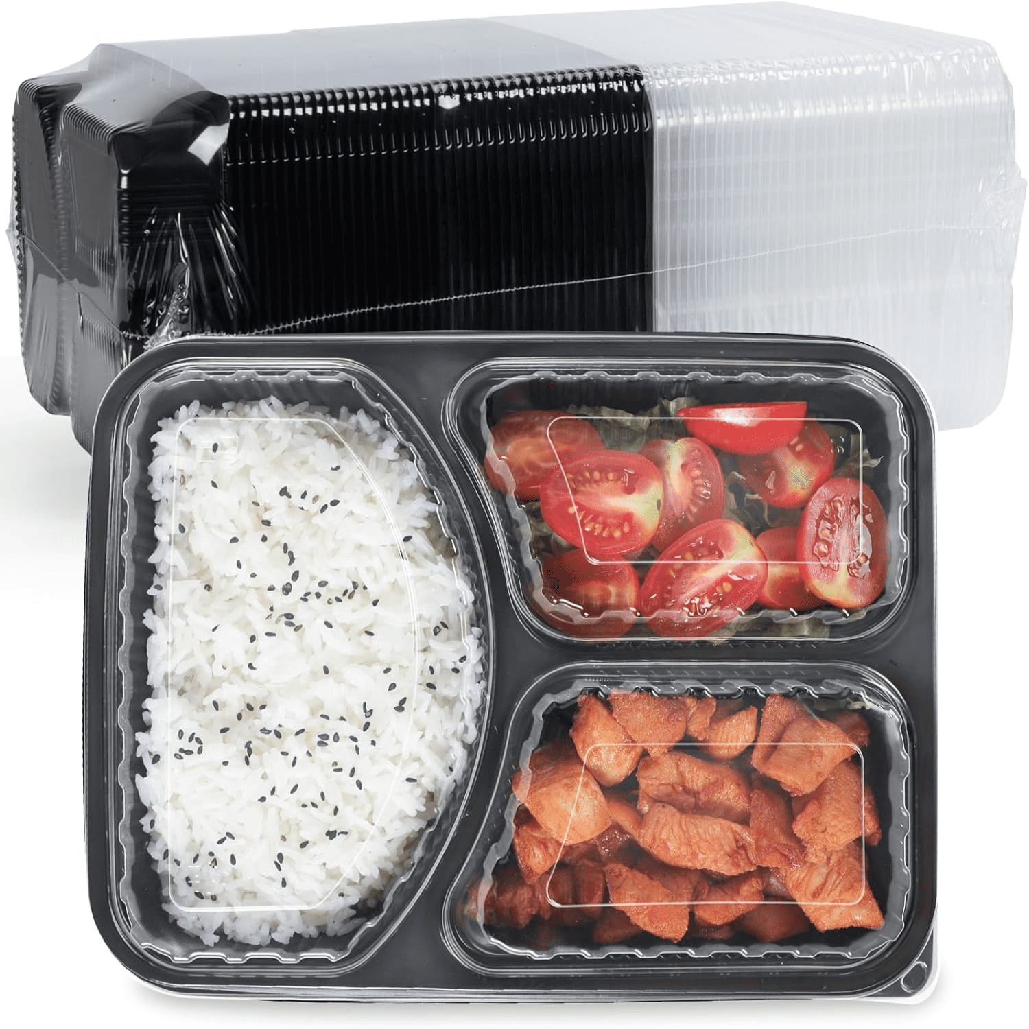 dxynlzq FRESHPAK Meal Prep Container 40-Pack Leakproof To Go Boxes with ...
