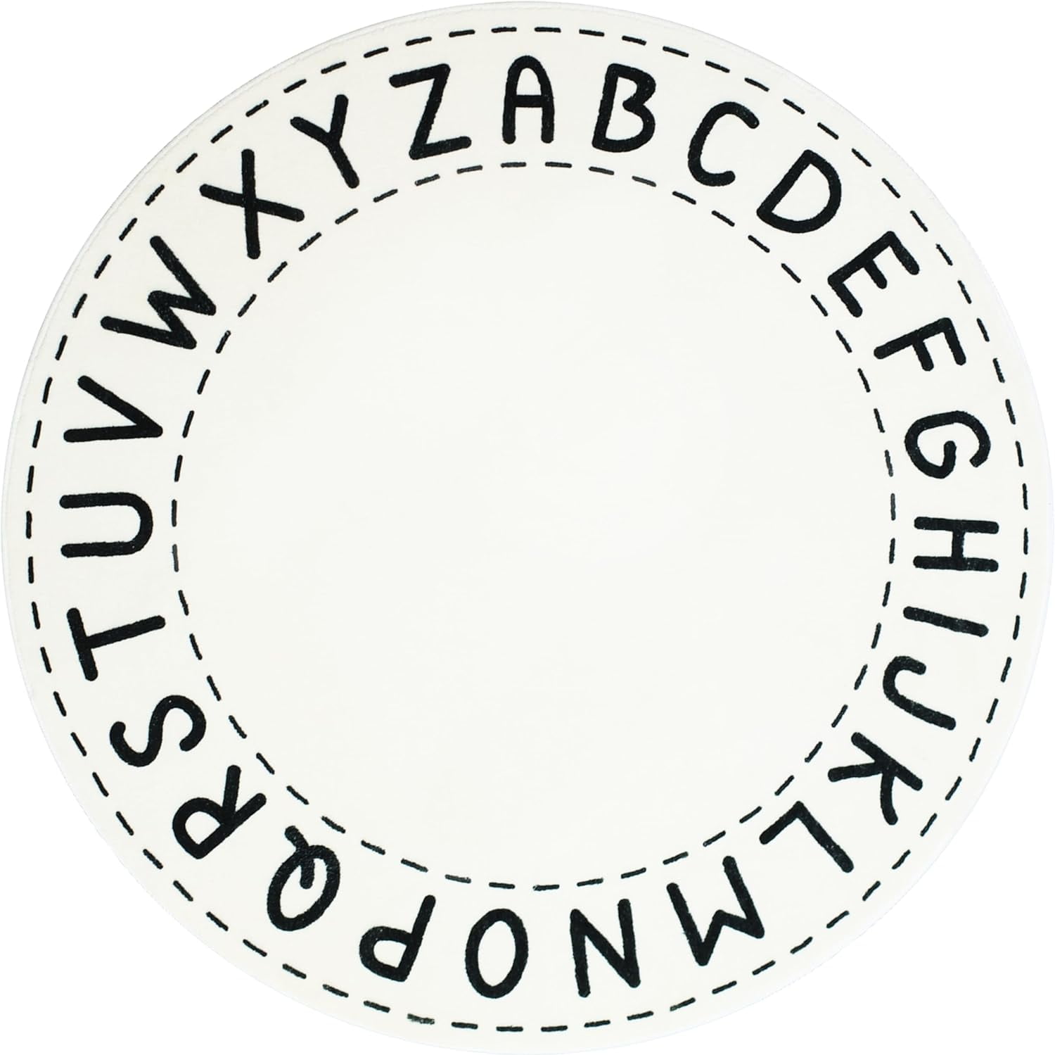 Furnish My Place 740 ABC Kids' Educational Rug, Alphabet