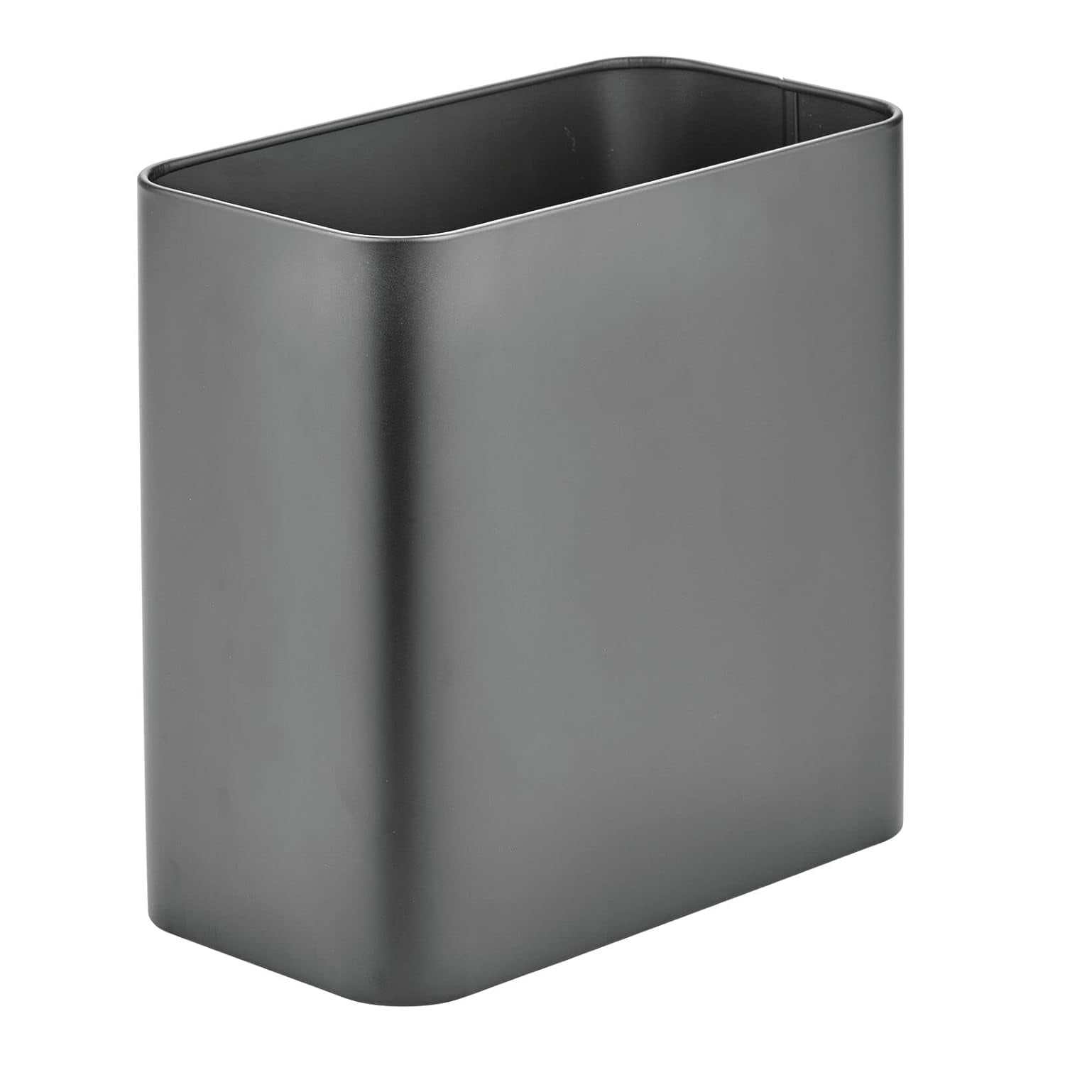 dxynlzq Small Metal 2.4 Gallon Trash Can Wastebasket Garbage Bin for ...