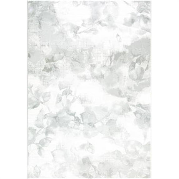 dynamic rugs ms2412134902 mysterio rectangular rug, silver - 2 ft. x 3 ft. 11 in.
