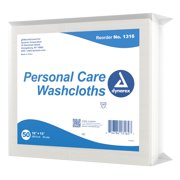 dynarex Disposable Washcloth, 12 x 13 Inch (CS/800)