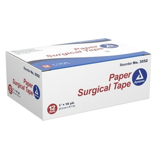 3M Micropore 1530-1 Medical Tape Skin Friendly Paper 1 Inch X 10 Yard White  NonSterile 1 Each