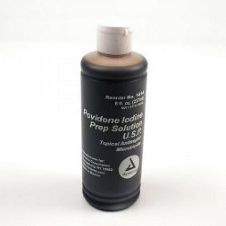 dynarex Prep Solution, Povidone-Iodine, 10% Strength, 8 oz. , 1 Count