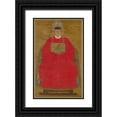 thumbnail image 1 of dynasty, China Ming 10x14 Black Ornate Wood Framed with Double Matting Museum Art Print Titled - Madam Han Neefang, 1 of 4