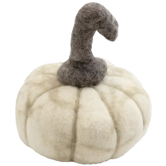 dzi handmade 5.25in Ghost Pumpkin