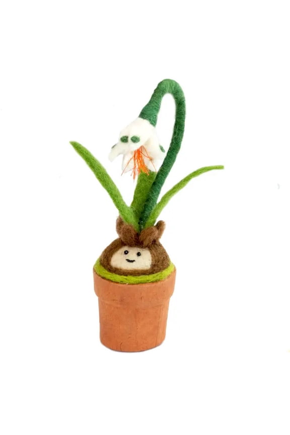 handmade Snow Drop Blossom Potted Plant