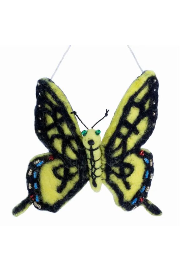 handmade Tiger Swallowtail Ornament