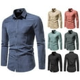 thumbnail image 1 of dzxyzu Long Sleeve T-Shirt For Men Lightweight Breathable Sport Pullover T-Shirt Big & Tall Colorblock Round Neck Workout Running Shirts Wine, 1 of 6