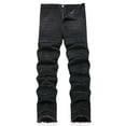 thumbnail image 1 of dzxyzu Men's Jeans Skinny Fit Stretch Jeans Distressed Straight Leg Denims Pants Fashion Comfort Flex Waist Trousers, 1 of 8