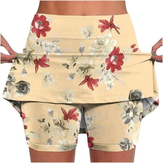 dzxyzu Women's Printing Athletic Shorts Lightweight High Waist Skinny Joggers Pockets Pant Full Length Soft Tummy Control Yoga Pants Black Leggings Women Tummy Control