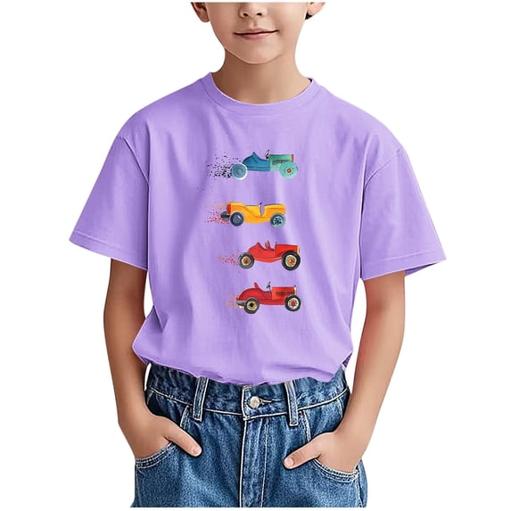 e Graphic T Shirt for Children Boy Girl Summer Fall Short 1/2 Sleeve Crewneck Spandex Casual Tops T shirt Child 2026 Clothing Regular Fit Y2K 5 Years