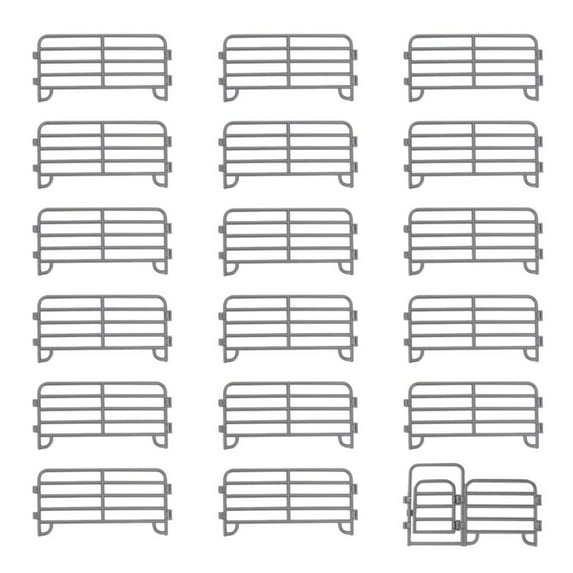 e Models,Horse Corral ing Accessories Playset, e Model Toys Table Diorama