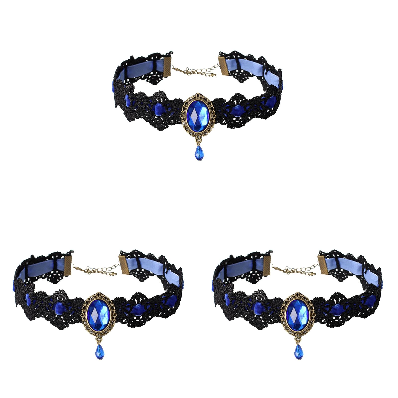 Jens イェンス BLUE GLASS MOTIF CHOKERS 24AW Jens / BLUE