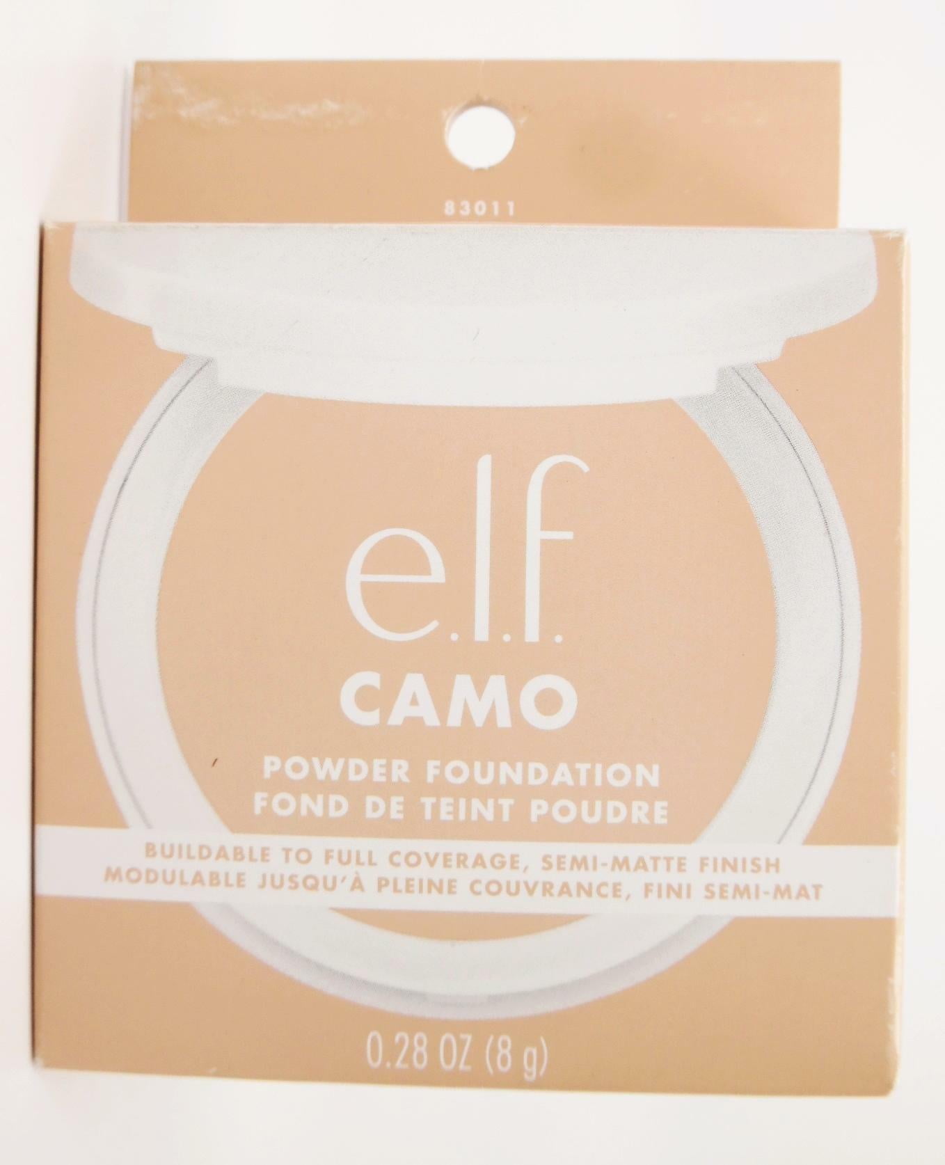 e.l.f. Camo Powder Foundation Lightweight PrimerInfused, Buildable