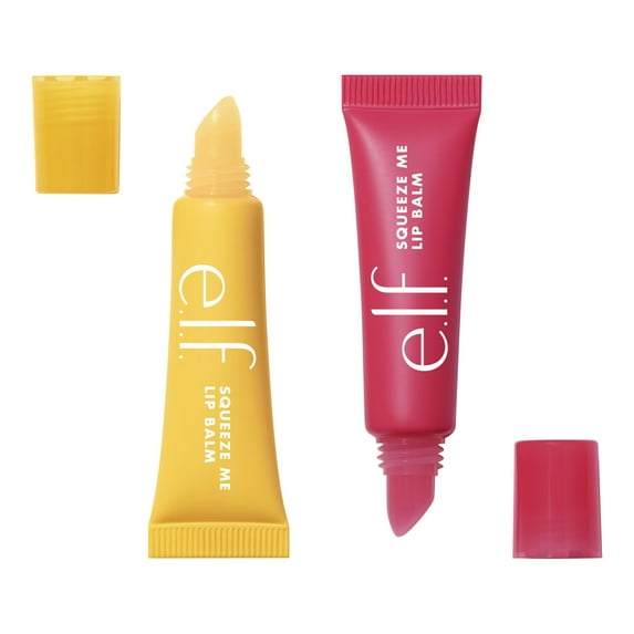e.l.f. Squeeze Me More Lip Balm Duo, Mango & Watermelon 0.42oz