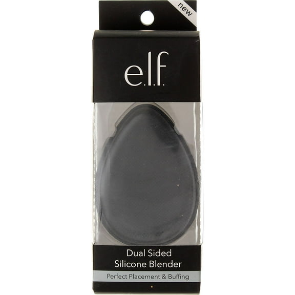 e.l.f. Dual-Sided Silicone Blender, Makeup Blender For Perfect Product Applicati