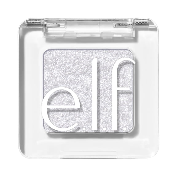 e.l.f. Fine As Fleck Glitter Eyeshadow, Certified Platinum, 0.07oz
