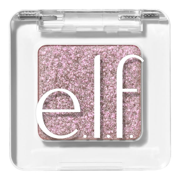 e.l.f. Fine As Fleck Glitter Eyeshadow, Pop Off Pink, 0.07oz
