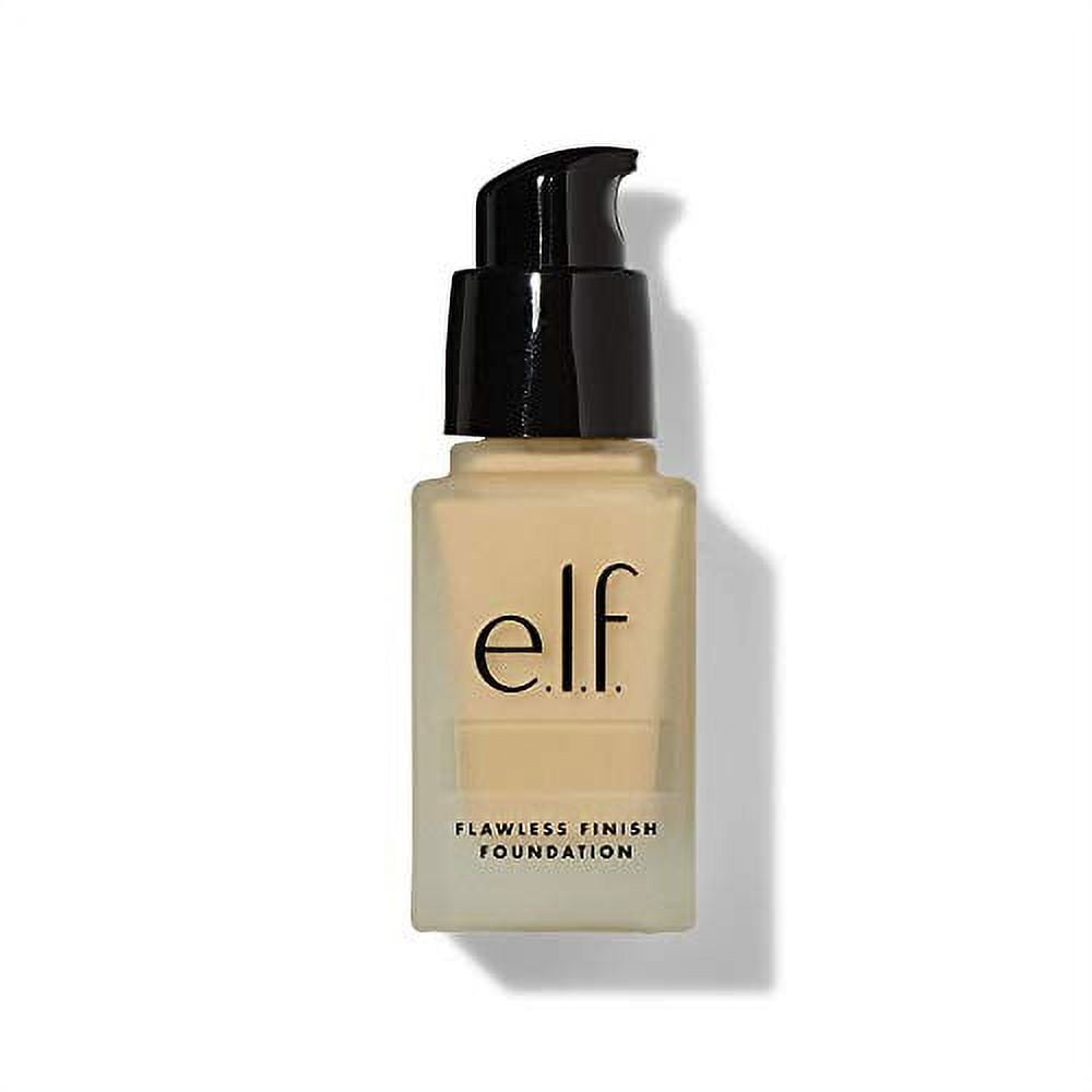 e.l.f. Flawless Finish Foundation, Lightweight & Medium Coverage, Semi