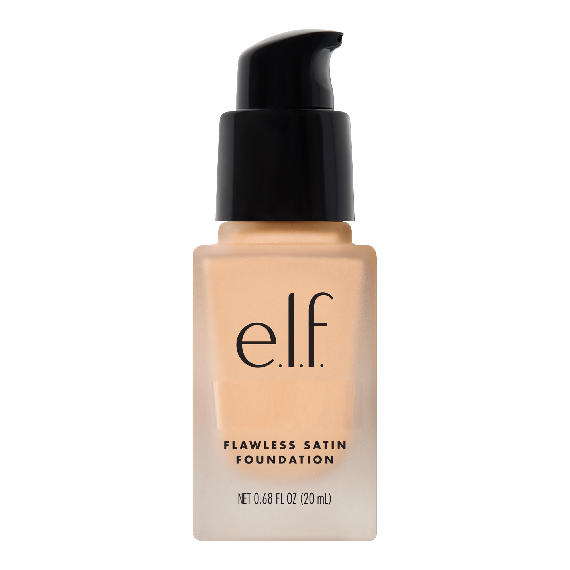 e.l.f. Flawless Satin Foundation, Bisque, 0.68 fl oz - image 1 of 7