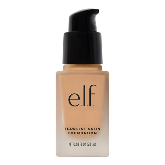 e.l.f. Flawless Satin Foundation, Sand, 0.68 fl oz