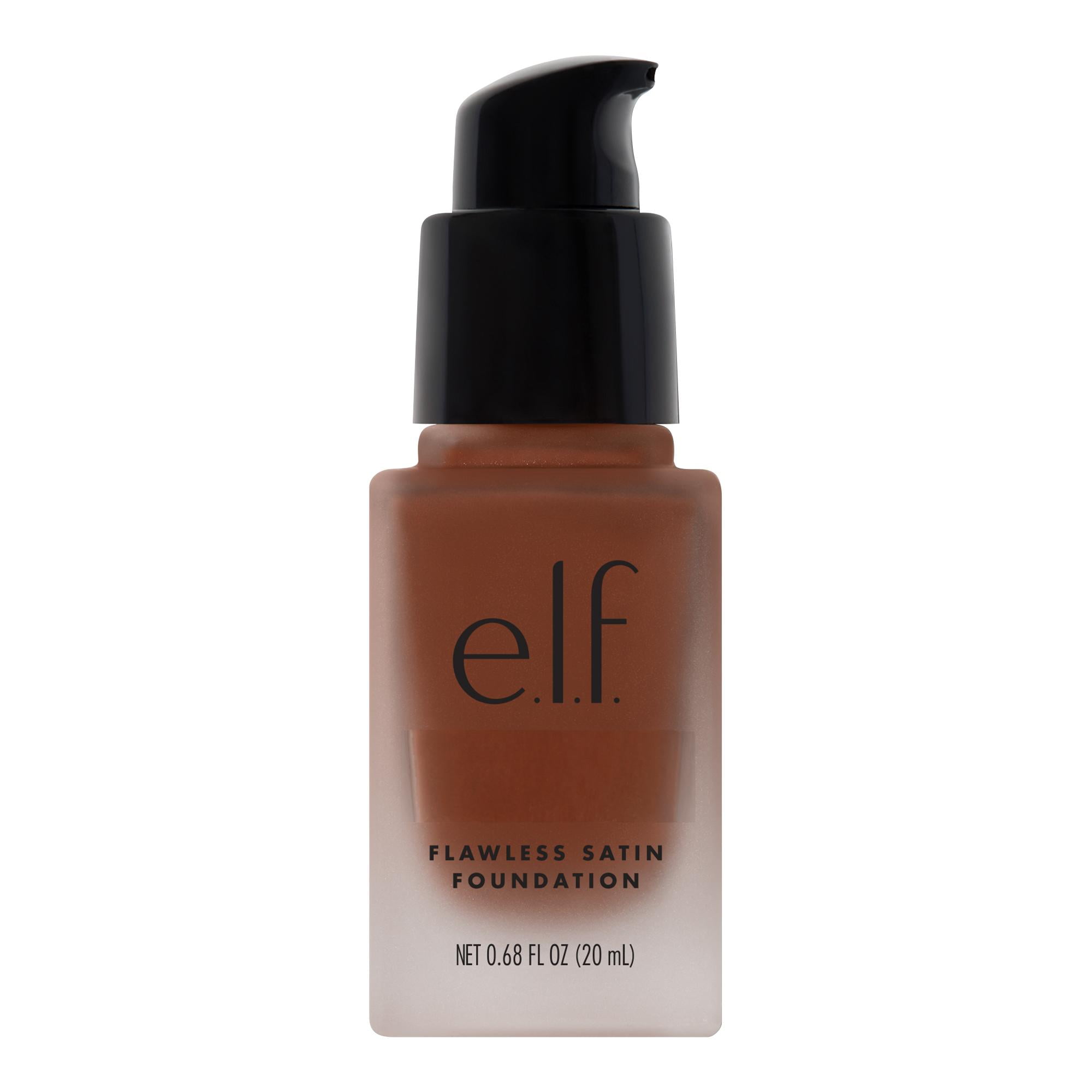e.l.f. Flawless Satin Foundation, Truffle, 0.68 fl oz