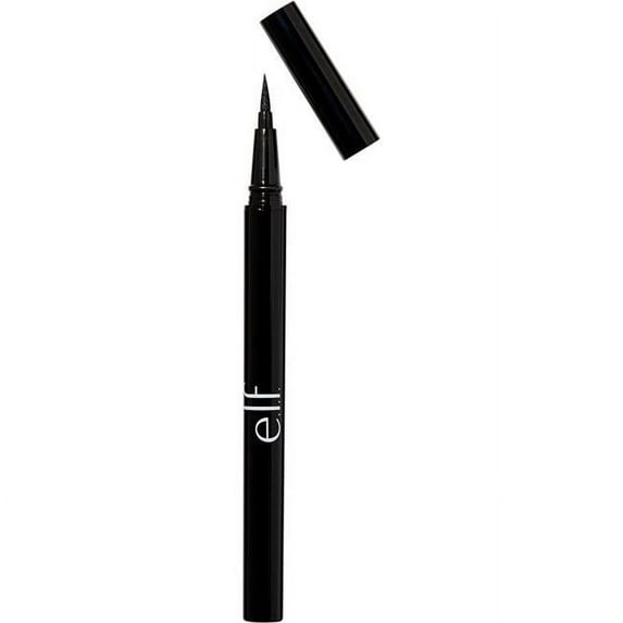 e.l.f. H2O Proof Waterproof Eyeliner Pen, Jet Black 81109, 0.02 fl oz
