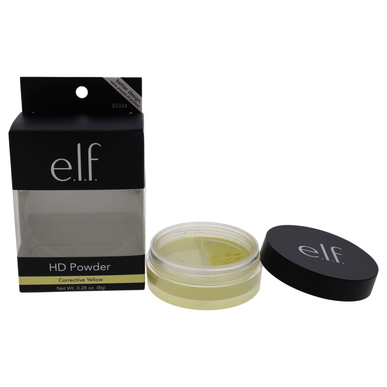 e.l.f. High Definition Powder, Corrective Yellow, 0.28 oz