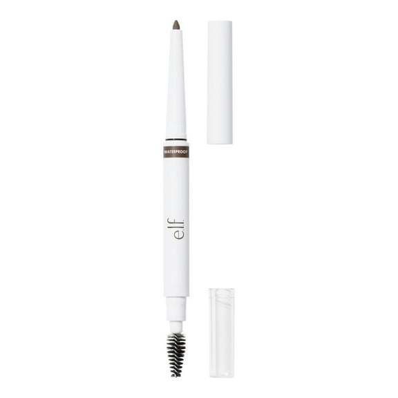 e.l.f. Instant Lift Waterproof Brow Pencil, Deep Brown, 0.008oz