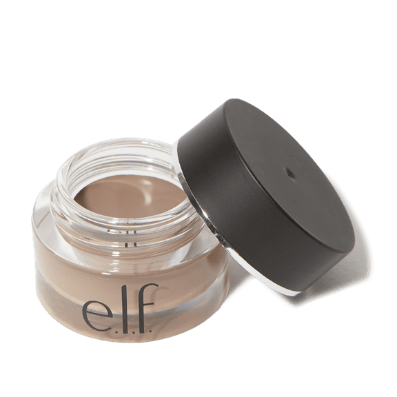 e.l.f. Lock on Liner and Brow Cream, Light Brown, 0.19 oz