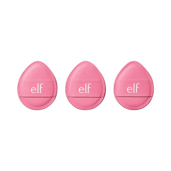 e.l.f. Pillow Puff Concealer Sponge, Set of 3, 3 Count