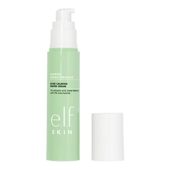 e.l.f. SKIN Blemish Breakthrough Acne Calming Water Cream, 1.69 fl oz
