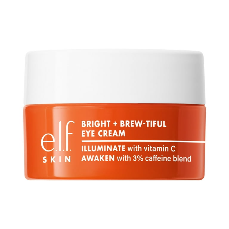 e.l.f. SKIN Bright + Brew-tiful Eye Cream - Walmart.com