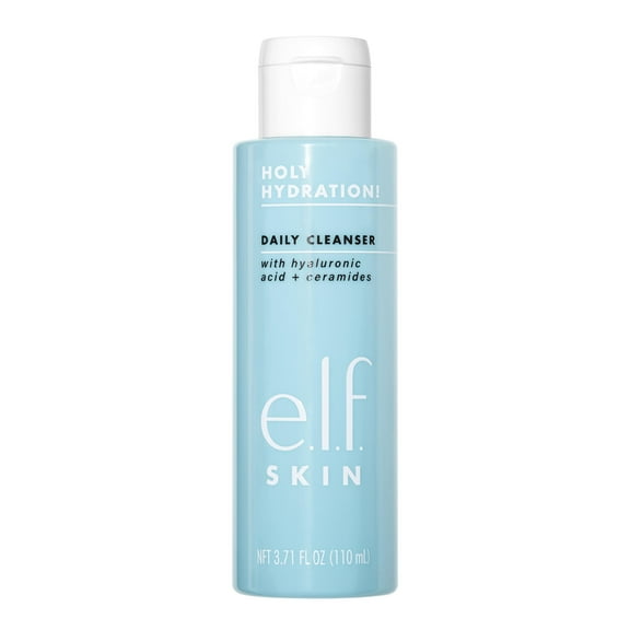 e.l.f. SKIN Holy Hydration! Daily Cleanser, 3.71 fl oz