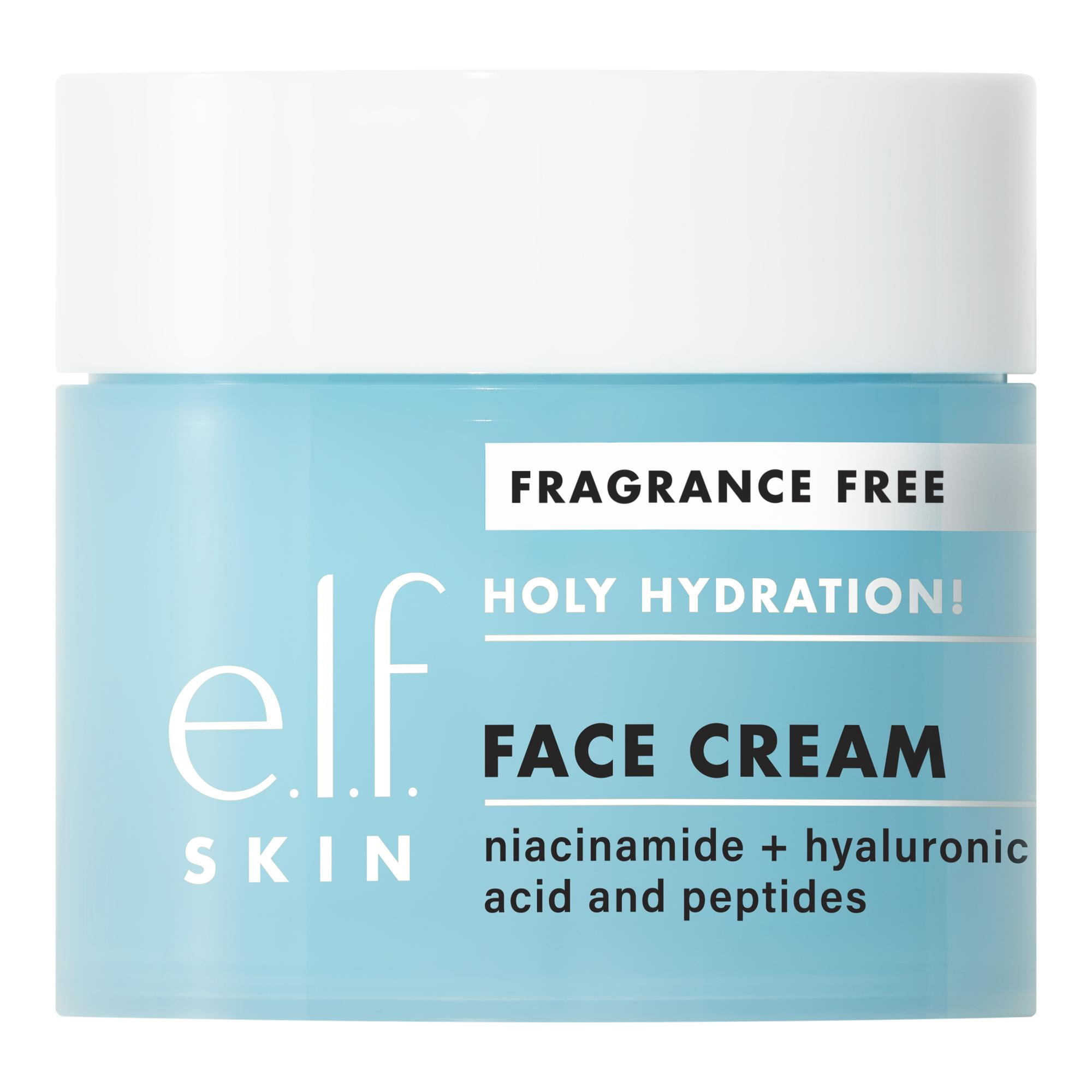 E.L.F. COSMETICS e.l.f. SKIN Holy Hydration! Face Cream Fragrance Free, 1.7oz