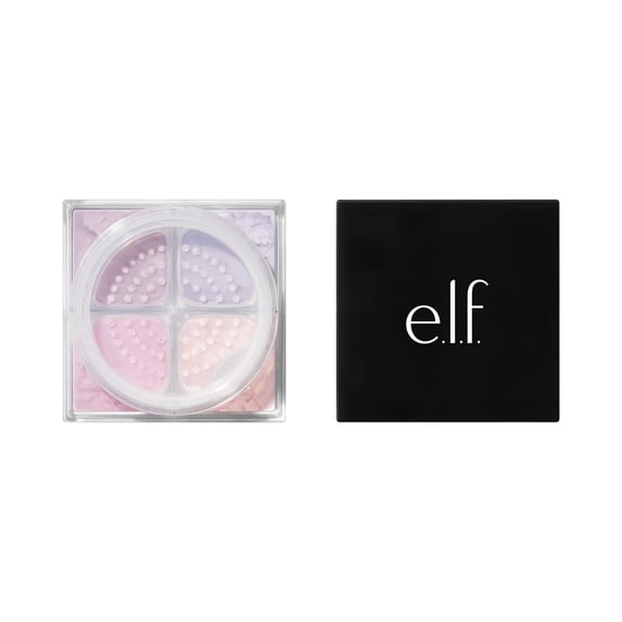 Set It Bright Correcting & Brightening Setting Powder Quad, Lilac Haze Fair/Tan, 0.37 oz