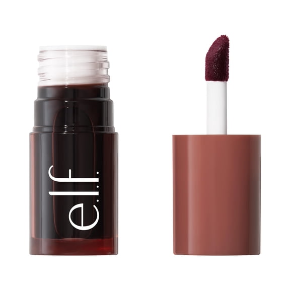 e.l.f. Sheer For It Blush Tint, Buildable Stain For Lips + Cheek, Maple Latte, 0.22 fl oz