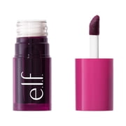 e.l.f. Sheer For It Blush Tint, Buildable Stain For Lips + Cheeks, Mauve Actually, 0.22 fl oz