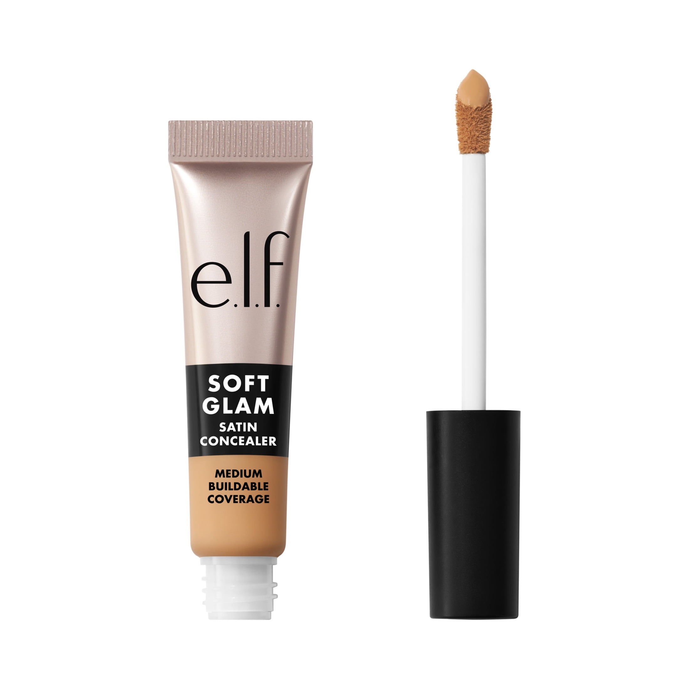 e.l.f. Soft Glam Satin Concealer, 24 Light Warm, 0.21 fl oz