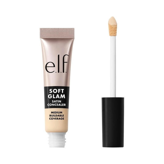 e.l.f. Soft Glam Satin Concealer, 11 Fair Neutral, 0.21 fl oz